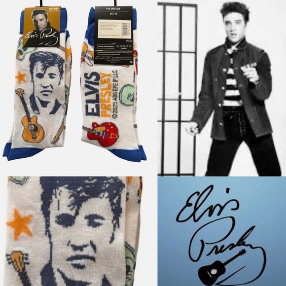Elvis Presley Socks - Picture 1 of 16